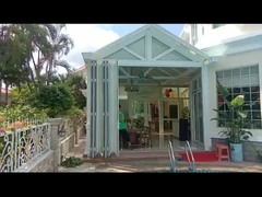 тяжелые складные двери