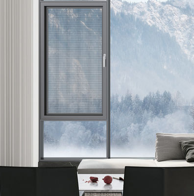 Серое алюминиевое колеблющееся окно с высокой вентиляцией