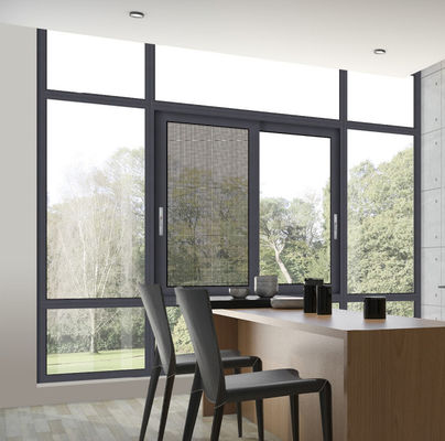 качество  Powder Coated Aluminum Sliding Window Insect Protection Double Glazed Sliding Window завод
