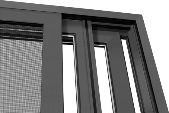 Прочная алюминиевая стеклопрофильная раздвижная дверь, настраиваемая на закаленное стекло