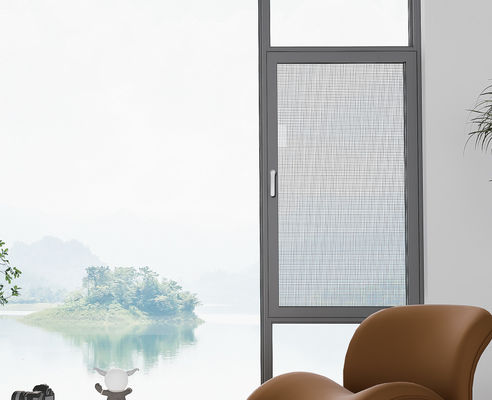 Алюминиевое прочное окно с изоляцией и ламинированным стеклом