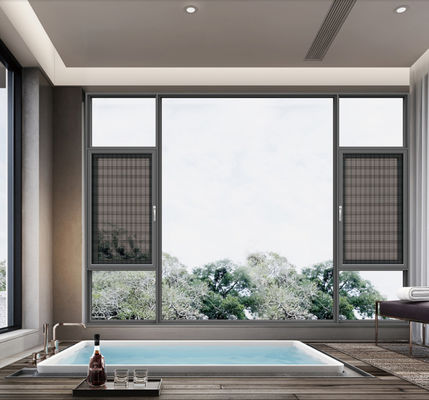 SZG Экономия места Алюминиевые открывающиеся окна для максимальной циркуляции воздуха