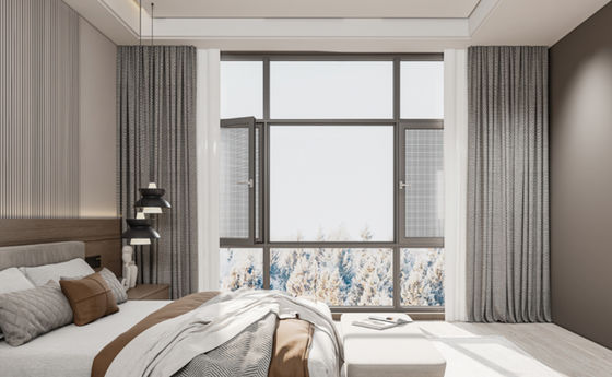 SZG Экономия места Алюминиевые открывающиеся окна для максимальной циркуляции воздуха