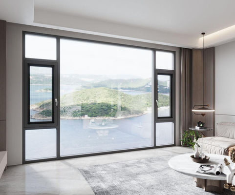 Легкое обслуживание Алюминиевое колеблющееся окно Коррозионностойкое колеблющееся стекло