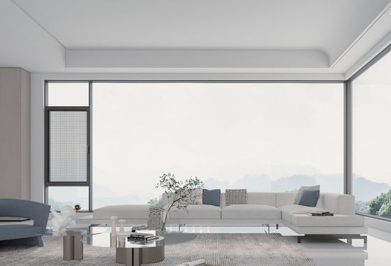 Охранное стекло алюминиевое окно