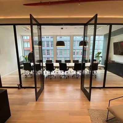 Тяжелая алюминиевая рама качающаяся дверь терморазрыв Легкое обслуживание