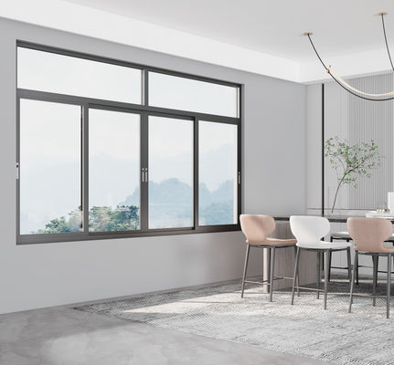 SZG Powder Coated Sliding Aluminum Window с многоточечной системой блокировки и оборудованием