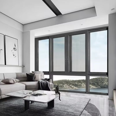 SZG Алюминиевые скользящие штормовые окна настраиваемые и устойчивые к насекомым