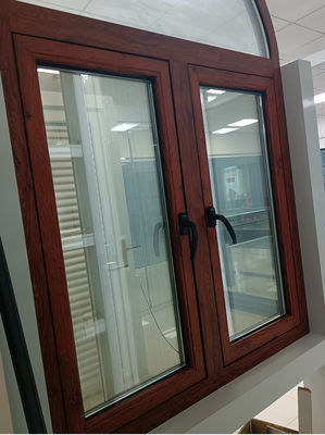 Кассемент Алюминиевое колеблющееся окно Порошковое покрытие колеблющееся окно