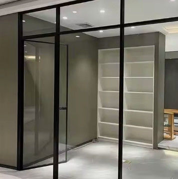 Алюминиевые вращающиеся двери с тепловым разрывом