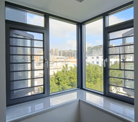 Настраиваемое алюминиевое колеблющееся окно с покрытием в порошке