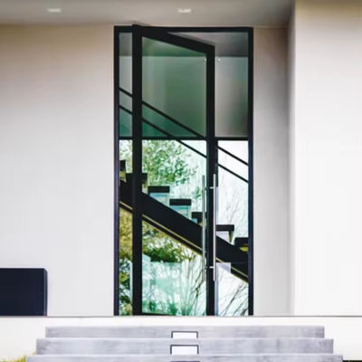 Настраиваемая порошкообразная алюминиевая дверь с винтовым покрытием