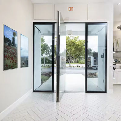 Настраиваемая порошкообразная алюминиевая дверь с винтовым покрытием