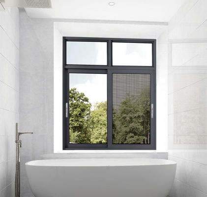 Порошкообразное алюминиевое скользящее окно для защиты от насекомых