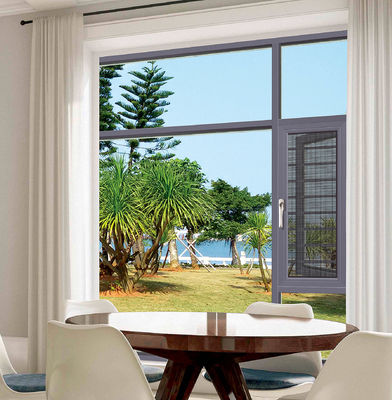 Устойчивые к погодным условиям окна из алюминия с защитой безопасности