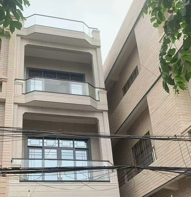 Стеклянный перила компактный алюминиевый U-канал водонепроницаемая алюминиевая стеклянная балюстрада