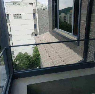 SZG Гибкая алюминиевая и стеклянная перила Легкая установка Настраиваемая