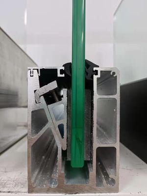 Алюминиевая стеклянная балюстрада для наружных помещений