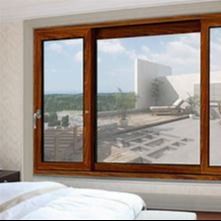 Теплоизолированное раздвижное алюминиевое окно с двойным остеклением из закаленного стекла, с 10-летней гарантией и устойчивостью к ветру