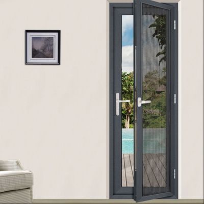 Алюминиевые двойные стеклянные качающиеся двери