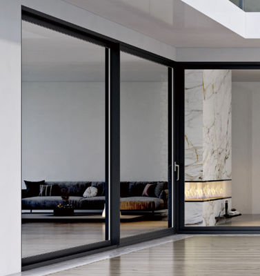 Настраиваемая алюминиевая раздвижная дверь с повышенной безопасностью и нержавеющей сталью для экрана 50 лет