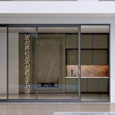 Настраиваемая алюминиевая раздвижная дверь с повышенной безопасностью и нержавеющей сталью для экрана 50 лет