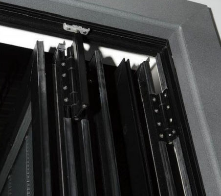 Изолированное стекло алюминиевые двукратные наружные двери для коммерческих зданий