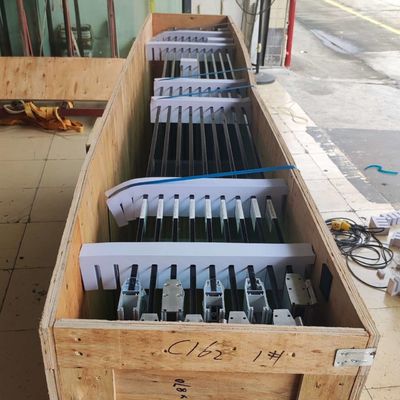 Специальные размеры Алюминиевые двери с двусторонним перекрытием