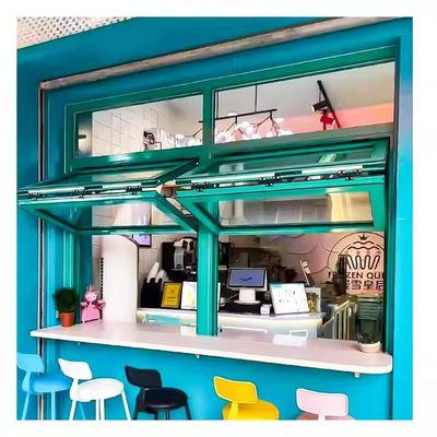 Теплоизоляционное складное алюминиевое окно для звукоизоляции и хорошей звукоизоляции