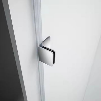 Водонепроницаемая и изолированная раздвижная дверь душа в раме из нержавеющей стали со стеклом