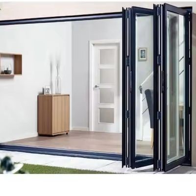 Алюминиевые звуко- и водонепроницаемые изоляционные двери стеклянные