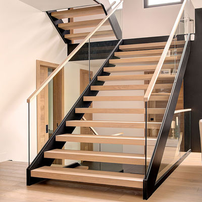 Настраиваемые алюминиевые стеклянные перила с настраиваемой высотой и размером для внутреннего / наружного использования