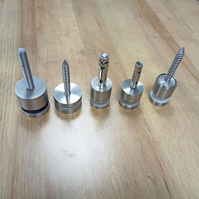 Регулируемая система ограждения из нержавеющей стали 304/316 со стойками для стекла диаметром 30 мм/42,4 мм для стекла толщиной 8-12 мм