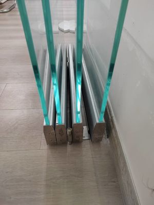 Изолированное стекло алюминиевые двукратные наружные двери для коммерческих зданий